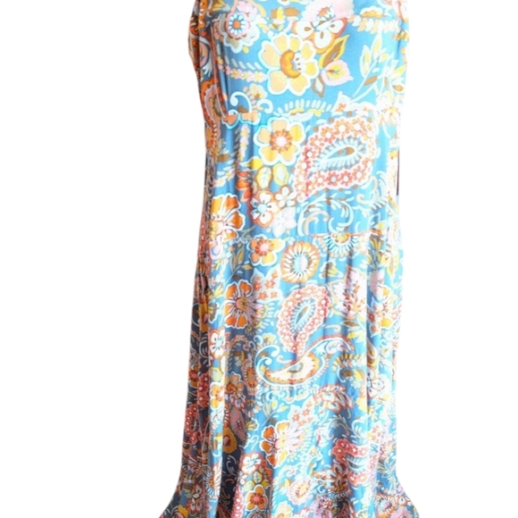 Vince Camuto "Afterglow" Paisley Midi Dress - NWTSize: M - Picture 9 of 12